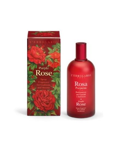 ROSA PURPUREA perfumador ambiente-cojines 125ml. LERBOLARIO