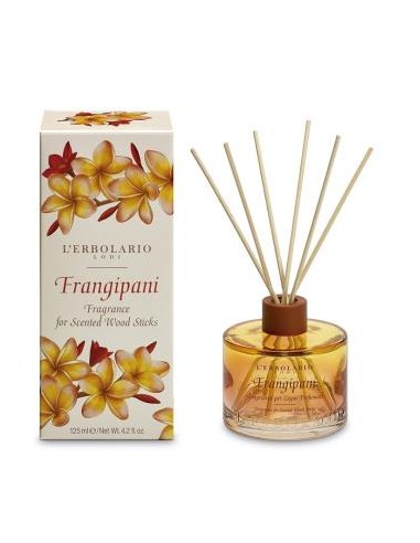 FRANGIPANI fragancia para leños 125ml. LERBOLARIO