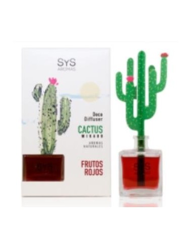 AMBIENTADOR SYS DIFUSOR CACTUS frutos rojos 90ml