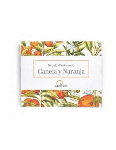 SAQUITO PERFUMADO CANELA-NARANJA 5uds. BIOAROMA