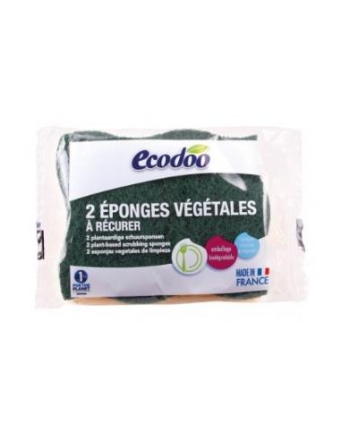 ESTROPAJO esponja vegetal 2ud. ECODOO