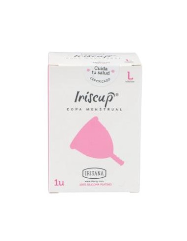 IRISCUP copa menstrual talla L transparente IR40L IRISANA