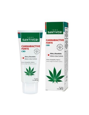 CANNABIACTIVE FORTE crema 60ml. SANTIVERI