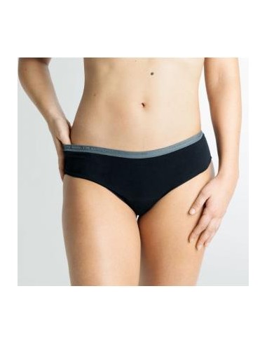 BRAGUITA MENSTRUAL negra/gris flujo abundante 1/XS COCORO