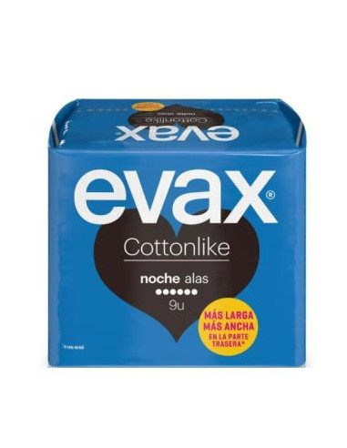 EVAX COTTONLIKE alas noches 9ud.