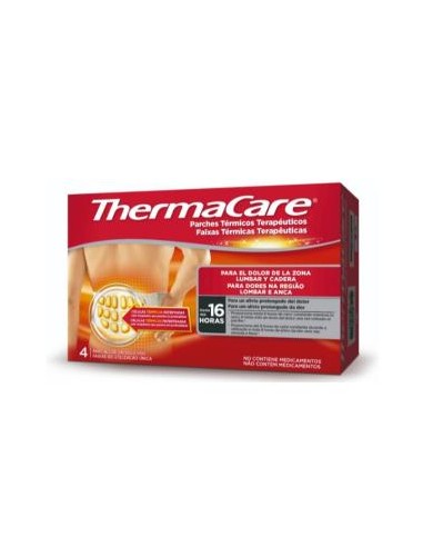 THERMACARE parche zona lumbar y cadera 4ud.