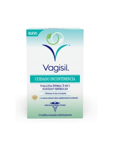 VAGISIL CUIDADO INC TOALLITAS INTIMAS 2en1