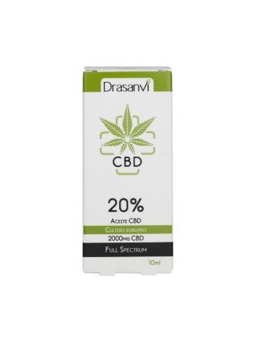 ACEITE CBD 20% 10ml. DRASANVI