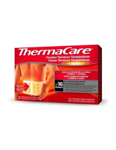 THERMACARE parche zona lumbar y cadera 2ud.