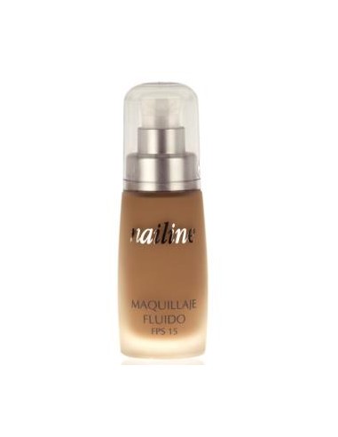 MAQUILLAJE FLUIDO SPF 15 natura NAILINE