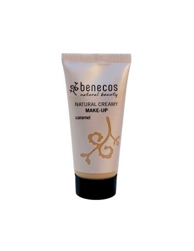 BASE DE MAQUILLAJE EN CREMA caramel 30ml. VEGANO BENECOS