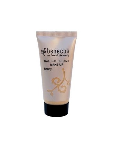 BASE DE MAQUILLAJE EN CREMA honey 30ml. VEGANO BENECOS