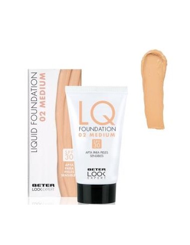 LIQUID FOUNDATION LOOK EXPERT silky sand BETER