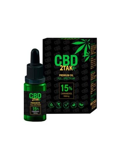 CBD PREMIUM OIL 15% CANNABIDIOL 1500mg 10ml. CBD 2TAK