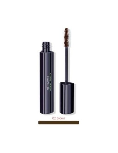 MASCARA PESTAÑAS VOLUMEN 02 brown 8ml. DR. HAUSCHKA