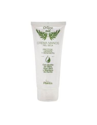 CREMA DE MANOS OLIVA hidratante PLANTIS 100ml. ARTESANIA