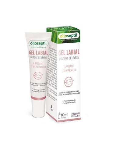 OLIOSEPTIL gel labial con aceites esenciales 10ml. INELDEA