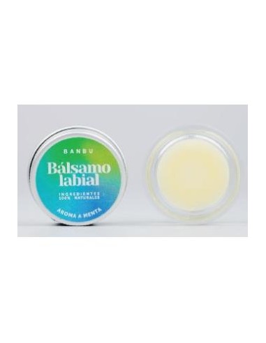 BALSAMO LABIAL hidratante menta 5ml. ECO VEGAN BANBU