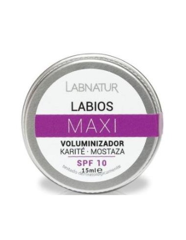 BALSAMO LABIAL MAXI karite-mostaza 15ml. LABNATUR BIO