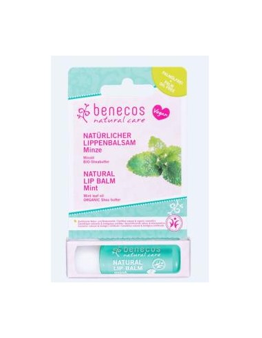 BALSAMO LABIAL VEGANO menta 4,8gr. BENECOS