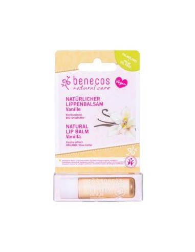 BALSAMO LABIAL VEGANO vainilla natural 4,8gr. BENECOS