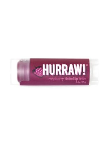 HURRAW balsamo labial tintado frambuesa