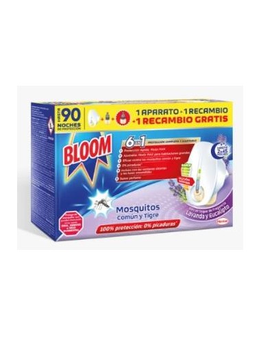 BLOOM electrico lavanda aparato+recambio+1 rec.gra BLOOM DERM