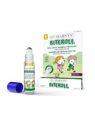 BITEROLL roll-on calmante post-picaduras 10ML. MARNYS