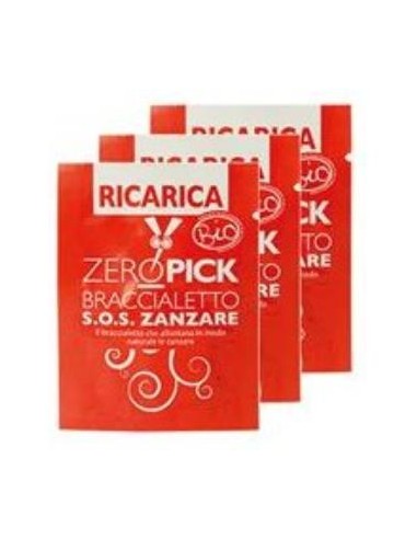 KIT RECARGAS PULSERA ANTIMOSQUITOS 3placas ZEROPICK