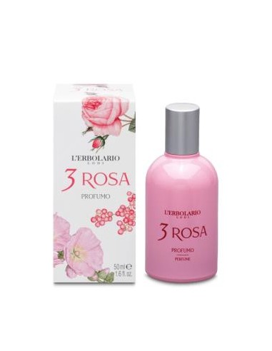 3 ROSAS agua de perfume 50ml. LERBOLARIO