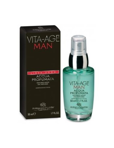 VITA-AGE UOMO agua perfumada 50ml. BOTTEGA DI LUNGAVITA