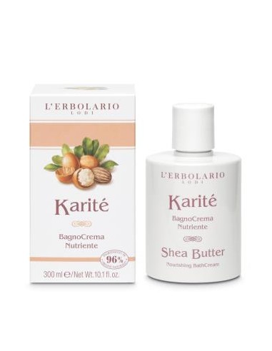 KARITE gel crema de baño nutritiva 300ml. LERBOLARIO