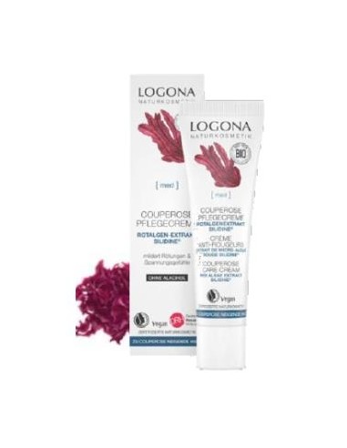 CREMA FACIAL CUPEROSIS ALGA ROJA 30ml. LOGONA