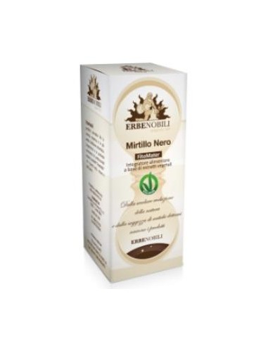 ARÁNDANO NEGRO MIRTILLO NERO extrac Fitomater 50ml ERBENOBILI