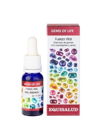 GEMS OF LIFE fuerza vital 15ml. EQUISALUD