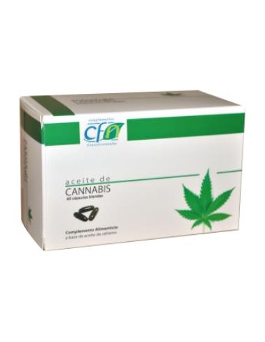 ACEITE DE CANNABIS 1000mg. 60cap.blandas CFN