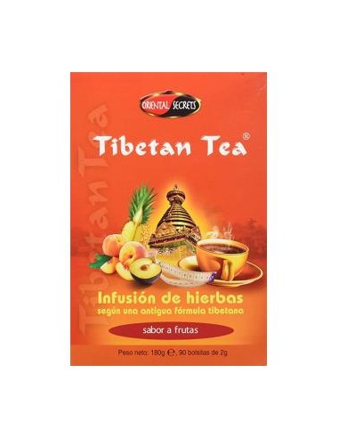 TIBETAN TEA sabor frutas 90sbrs.