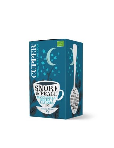 SNORE PEACE infusion 20bolsitas. BIO CUPPER