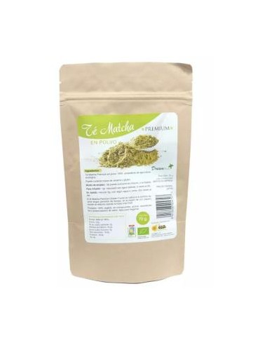 TE MATCHA PREMIUM polvo 70gr. BIO DREAM FOODS