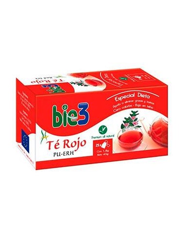 BIE3 TE ROJO PU-ERH infusion 25sbrs. BIE 3