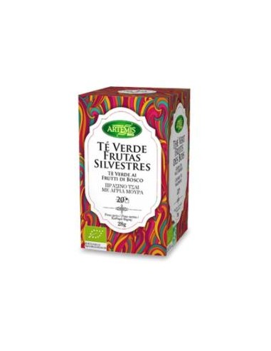 TE VERDE FRUTAS SILVESTRES infusion 20bolsitas BIO ARTEMIS BIO