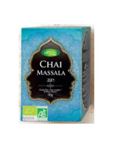 CHAI MASSALA sin teina infusion 20bolsitas. BIO ARTEMIS BIO