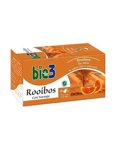 BIE3 TE ROOIBOS con naranja infusion 25sbrs. BIE 3