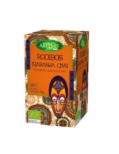 TE ROOIBOS NARANJA CHAI sin teina inf 20bolsit BIO ARTEMIS BIO