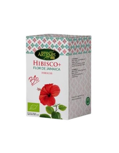 HIBISCO+flor de Jamaica infusion 20bolsitas. BIO ARTEMIS BIO