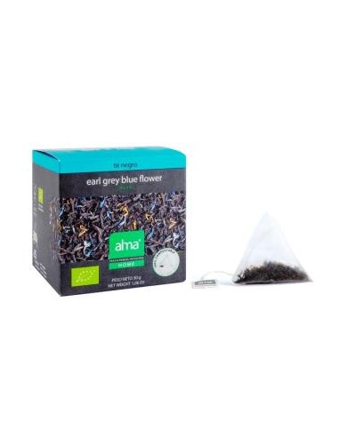 TE NEGRO EARL GREY infusion 15piramides. ECO VEGAN ALMA HOME