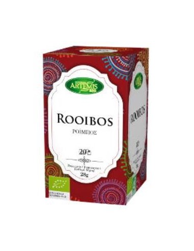 TE ROOIBOS sin teina infusion 20bolsitas. BIO ARTEMIS BIO