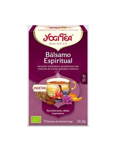 YOGI TEA BALSAMO ESPIRITUAL 17infusiones. BIO