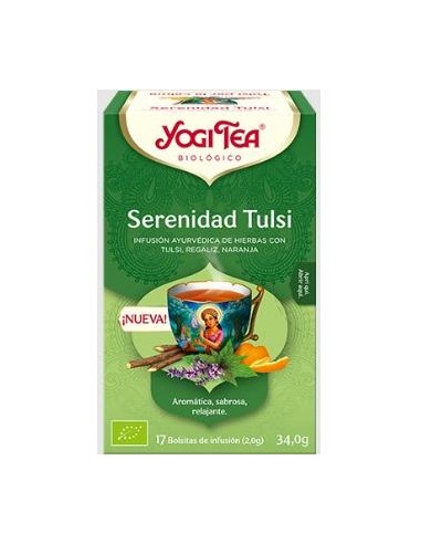 YOGI TEA SERENIDAD TULSI 17infusiones. BIO