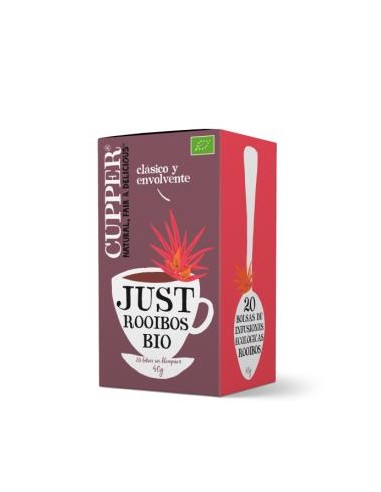 ORIGINAL ROOIBOS infusion 20bolsitas. BIO CUPPER